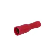 Aerpro 100 Pcs of 4mm Width Female Bullet Terminal - 22/16GA 0.5-1.5mm Red