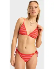 [Roxy] Jasmin Cheeky Bikini Bottom in Poppy Red