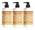 Mrs. Meyer's OAT BLOSSOM Hand Lotions Non-Greasy Moisturizer 12 oz. - Pack of 3