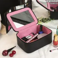 在飛比找露天拍賣優惠-韓國3ce化妝包小號手提可攜式大容量收納盒 專業旅行防水化妝