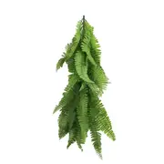PureLush Bright Green Fern Bush – Outdoor-Friendly 55cm