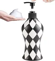 Soap Dispenser Bottle - Rustproof Pump for Kitchen & Bathroom | Hand Soap Dispenser | Modern Stylish Small Detergent Container with Pump | Liquid Dispenser for Kitchen & Bathroom, Great Lotions, E