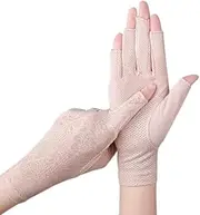 [Mealah] Women Fingless UV Protection Sunblock Gloves - Touchscreen Driving Gloves for Women Cyling Riding Outdoor