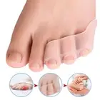 Silicone Gel Straightener Toe Orthosis Toe Separators Foot Care Tools