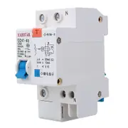 DZ47LE 1p N 230V-400V 50HZ 60A 4KA C Type Residual Current Circuit Breaker