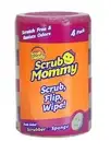 Scrub Daddy and Scrub Mommy Dual Sided Sponges 4 Pack Multipurpose Cleaning