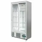 Polar G-Series Double Door Upright Back Bar Fridge Sliding St/St 490Ltr