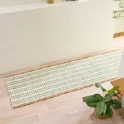 Lexi Green Cotton Jute 180cm Floor Runner [HABLLEXFR25A]