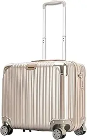 [BIRJXVTO] Carry-on Travel Bag Suitcase with Wheels, Light Hard Edge, Small Boarding Luggage