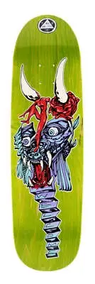 Welcome Beauty on Atheme 8.8in x 31.75in Egg Shaped Skateboard Deck
