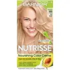 Garnier Nutrisse Nourishing Hair Color Creme, 100 Extra-Light Natural Blonde (Ch