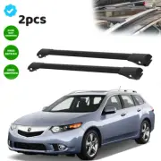 Acura TSX SportWagon 2011-2014 fit Roof Rack Cross Bars Black Roof bars