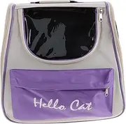 TOGEVAL Outdoor Pet Carrier Bag Breathable Cat and Dog Travel Backpack Lightweight Handbag for Animals Stylish Portable Design