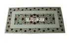 Marble Side Dining Table Top Carnelian Inlay Stones Gift Living Room Art Decor