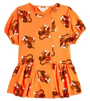 [The Animals Observatory] The Animals Observatory Walrus cotton dress Y 2 orange