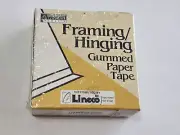 Archival Water Activated Paper Framing Hinging Tape .75" x 130 feet Gummed