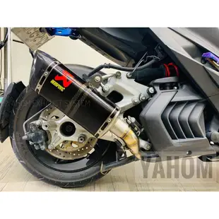 現貨斜口蠍 SMAX FORCE 可驗噪音 AKRAPOVIC 蠍子管全段 排氣管 碳纖維斜口蠍/吉村/英國蠍/勁戰