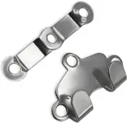 Metal Hooks & Eyes Closure Sewing Nickel Hooks Heavy Duty for Clothing Skirt Clo