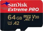 Micro SD Memory Card 64GB Extreme PRO Microsdxc Card + SD Adapter + Rescuepro D