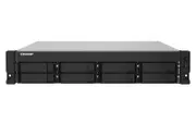 QNAP TS-832PXU-RP-4G 8-Bay 2U rackmount NAS Cortex-A57 quad-core 1.7GHz CPU, 4GB DDR4 UDIMM RAM (max 16GB), SATA 6Gb/s, redundant PSU,3y wty (no RAIL incl)
