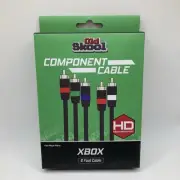 Old Skool Xbox HD Component Cable NEW IN BOX