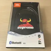 SUPREME x TOY MACHINE JBL Clip SPEAKER - Black Limited Edition Brand New Sealed