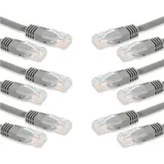 6PK Sansai 2m CAT6 Networking Patch Cable Ethernet Internet for PC/MAC Router
