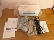 Thermal Label Printer Logistics PM-241-BT Bluetooth Wireless, White/Pink NEW