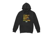 SpongeBob SquarePants Mens People Order Our Patties Hoodie (Black) - UTTV8794