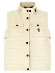 [Moncler Grenoble] Moncler Grenoble-Gumiane Gilet Bianco-Donna 3 White