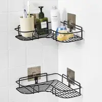 在飛比找蝦皮購物優惠-Triangular Shower Shelf Bathro