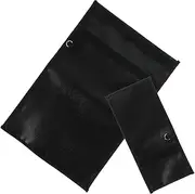 PLAFOPE Tablet Business Fireproof Bag 2PCS Faraday Pouches Phone Car Key Storage Black Fiber Glass