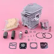 40mm Big Bore Cylinder Piston Carb Repair Bearing Kit, for, MS211 MS181 MS171 MS171C MS181C MS211C Chainsaw Replacement Part Mower Carburetor Parts