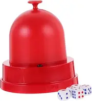 UPKOCH 1 Set Electric Dice Shaker Cup Set Automatic Dice Cup with Dices for Party Games Entertainment Compact Design Present for Friends and Family
