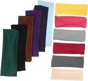 [Totority] 12 Pcs Breathable Hair Bands for Women Comfortable Elastic Headbands for Yoga Running and Workout Sweat Management Lightweight Sports Hairbands