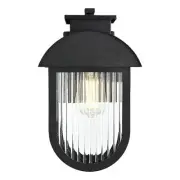 Elegant Lighting Albert 7" Outdoor Pendant In Black