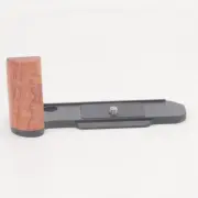 Solid Wood Handle Aluminum Alloy Base Plate Quick Release fit for Nikon FM2 Part