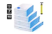 Vivva 10pcs Vacuum Storage Bags Space Saver Seal Compressing Medium Large Supersize(7 Sizes)