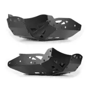 Pyramid Engine Skid Plate Sump Guard Matte Black Yamaha XSR 900 2022 - 2024