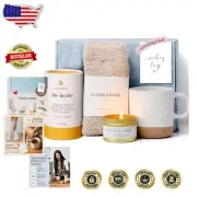 Complete Get Well Soon Self-Care Package - Tea, Candle, Socks & More