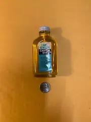 Old Glass Bottle of Castor Oil. 3 Oz.