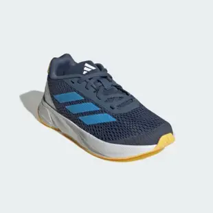 【adidas 愛迪達】慢跑鞋 女鞋 大童 運動鞋 緩震 DURAMO SL K 藍 ID2627