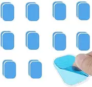 Replacement Sets Gel Pads 20 Pieces 6 x 4 cm Electrode Pads for Abdominal Trainer Gel Pads Replacement Sets Replacement Gel Pad Compatible with Beurer EM 59 Heat Digital TENS Electrode Pads for