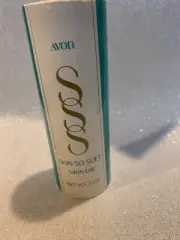 Avon Authentic Skin So Soft Satin Talc. RARE Discontinued Unused
