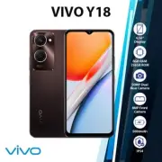 VIVO Y18 Android Cell Phone (Mocha Brown/8GB+256GB/Dual SIM/Octa Core/Unlocked)