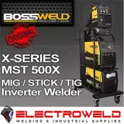 BOSSWELD MST 500X Mig Tig Stick Welder + Water Cooler + Trolley + Feeder 699500