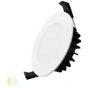 FSL RAV1201-CL111-WF DORI3-WH 12W 3000K/4000K/6000K Selectable White IP44 Cut - 90mm [RAV1201-CL111]