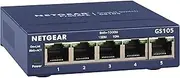 Netgear 5 x Gigabit Ethernet Ports Fast Auto Switching Connection, GS105AU,Blue