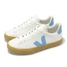 Veja Campo Chromefree Leather Extra White Aqua Women Casual Shoes CP0503645A