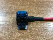 Add A Circuit Low Profile Mini Fuse Holder APS & Free Blue 15 AMP Fuse x 1